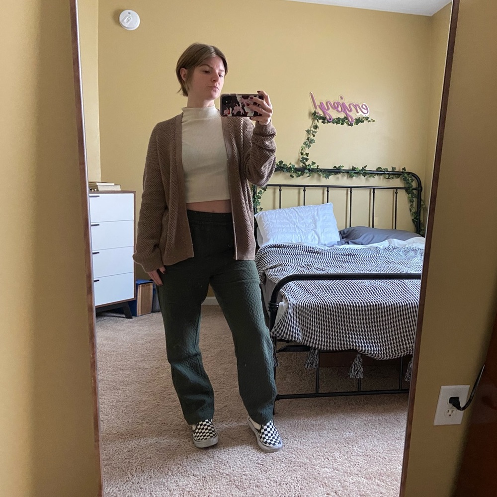 Madewell Quilted Tapered pull-on Pants